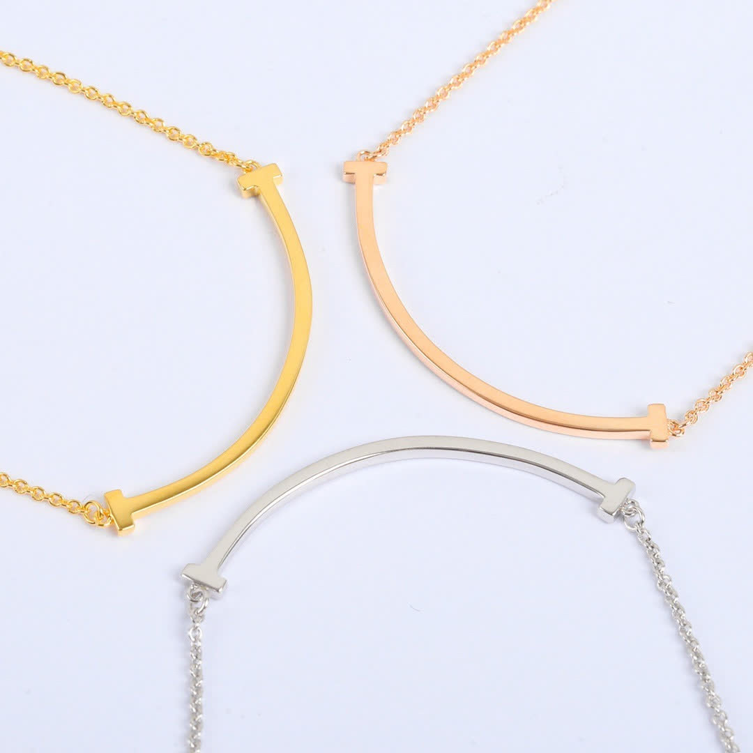 Tiffany & Co. necklace, simple bar design